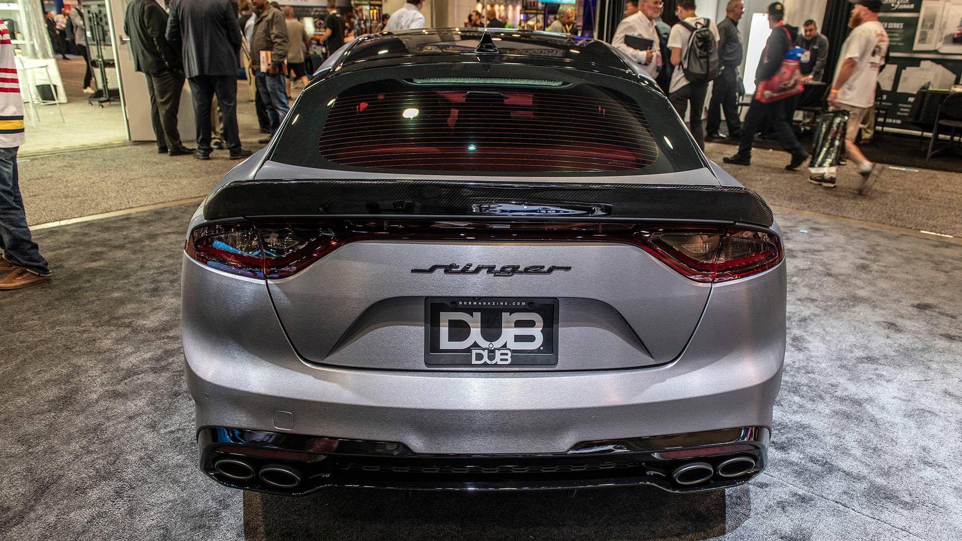 Kia teaming up with DUB to bring modified Stinger GT and K900 to